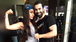 mahek-chahal-and-ashmit-patel-workout