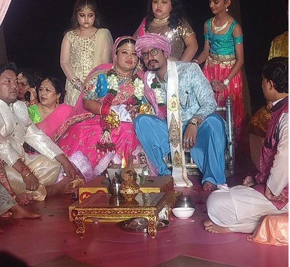 Bharti Singh Weds Harsh Limbachiyaa In Goa On December 3 2017