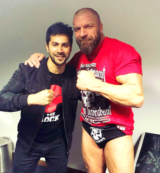 Varun-Dhawan-meets-WWE-superstars-Triple-H