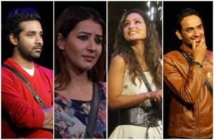 Bigg-Boss-11-Finale-Hina-Khan-Vikas-Gupta-Puneesh-Sharma-and-Shilpa-Shinde