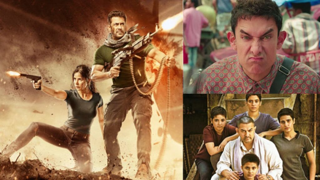 Tiger Zinda Hai Vs Dangal Vs PK Collection Comparison Till 17 Days