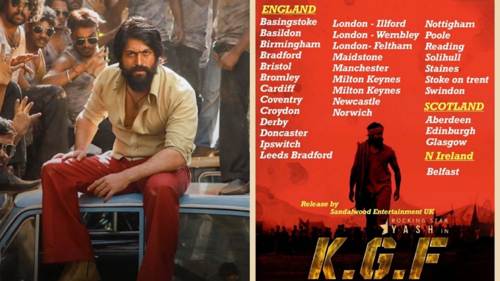 After America And Germany, KGF Grand Release In United Kingdom