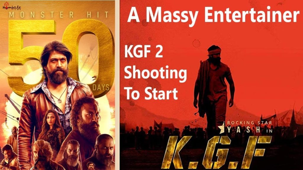 KGF 2 Shooting Starts In March 2019