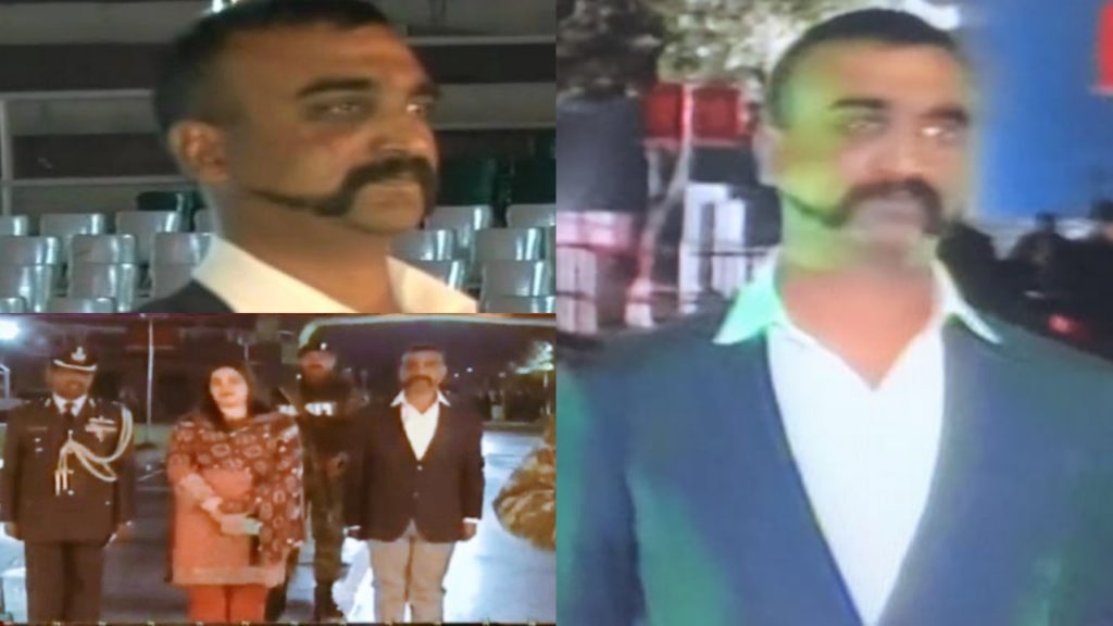 IAF Wing Commander Abhinandan Varthaman enter India