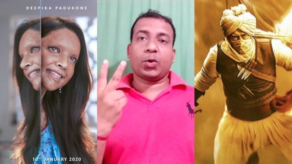 Chhapaak Vs Taanaji Clash On January 10, 2020