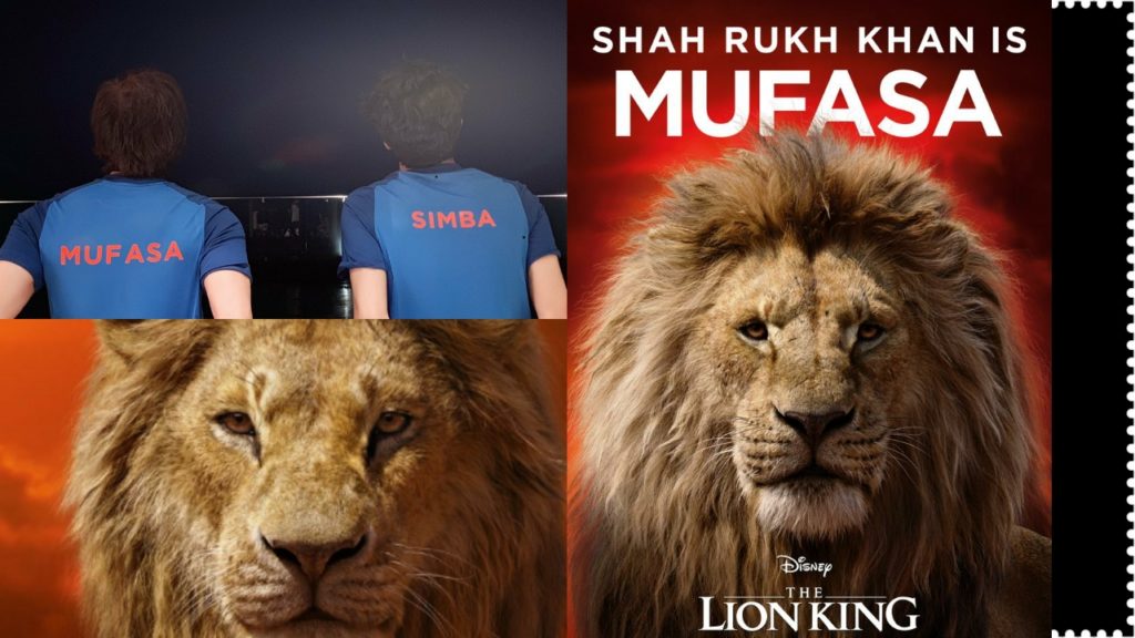 SRK And His Son Aryan Khan Join Hands For The Lion King!