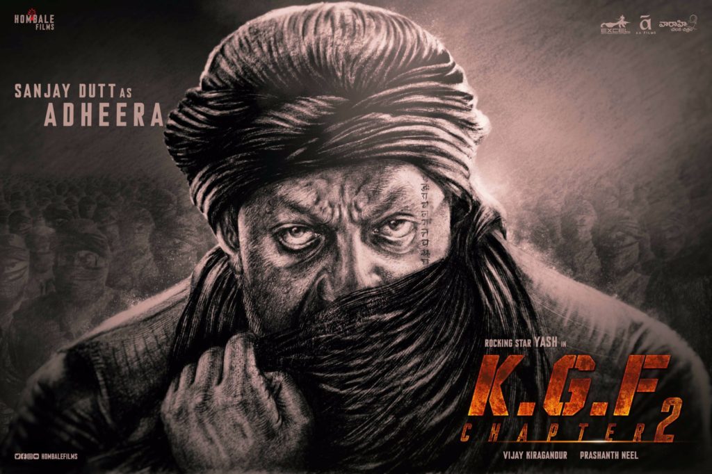 KGF Chapter 2 Adheera Look Revealed On Sanjay Dutt Birthday