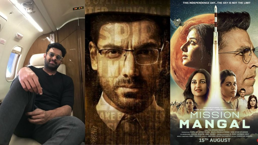 Saaho Vs Mission Mangal Vs Batla House Screen Count Details From August 30, 2019