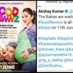 Good Newwz To Re-release In Dubai And Akshay Kumar Is Excited For It