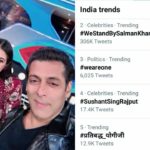 We Stand By Salman Khan Trends On Twitter, Fans Support Bhaijaan Over Sushant Singh Rajput’s Controversy Row