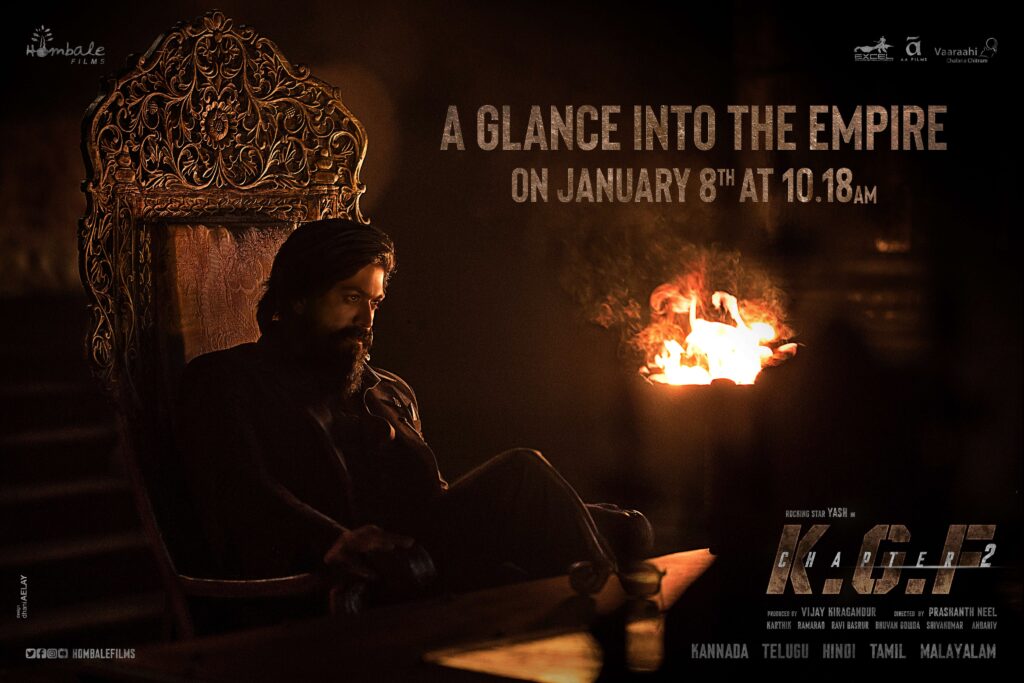 KGF Chapter 2 Teaser To Be Released On Yash Birthday On January 8, 2021