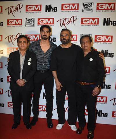 GM did a special screening of Ahan Shetty starrer Tadap